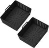 ABC 2-teiliges Grillzubehör-Set, schwarz, Silikon, 8 x 24 x 20 cm Bild 5