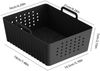ABC 2-teiliges Grillzubehör-Set, schwarz, Silikon, 8 x 24 x 20 cm Bild 2
