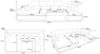 99rooms Toscana Wohnlandschaft Velours VOGUE Grau Links Bild 4