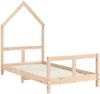 vidaXL Kinderbett 80x160 cm Massivholz Kiefer 834558 Bild 3