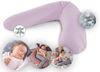 Theraline Stillkissen "Das Original" Polyester Hohlfaser Bezug 190 cm 189 Lavendel (Bamboo) Bild 2