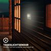 LED Strahler für Außen, Zaunlicht mit 2 LEDs, energiesparende Wandleuchte, Witterungsbeständig und Spritzwassergeschützt Bild 4
