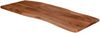 Tischplatte Baumkante Akazie Nuss 100 x 40 cm CURTIS 136822146 Bild 4
