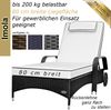 RS Trade Gartenliege Sonnenliege Imola Bild 2