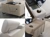 Möbel für Dich Ecksofa Melody I MAX, mit Ablage, USB, Becherhalter, Schlaffunktion und Bettkasten Bild 2