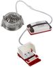 Heitronic 500954 LED Einbaustrahler nickel matt rund schwenkbar IP44 dim-to-warm Bild 3
