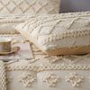 wohnTRAUM24 Bettwäsche Bettwäsche Getuftet 135x200,200x200cm,Stickerei Shabby Chic Bettbezug, Boho-Stickerei Bettwäsche-set mit Reißverschluss,Kissenbezug 80x80cm Bild 2