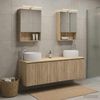vidaXL Badezimmerschrank-Set 5 pcs Sonoma-Eiche Holzwerkstoff 3406521 Bild 4