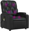 vidaXL Massagesessel Schwarz Kunstleder 372510 Bild 2