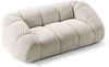 Micadoni Sofa Diana 2-Sitzer 3D-Stoff Helles Beige Bild 3