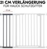 Hauck Verlängerung für Türschutzgitter Extension, 21 cm, Dark Grey Bild 3