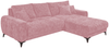 Ecksofa Belluno Schlaffunktion und Bettkasten – Ed Exciting Design, Mikrofaser & Nosagfederung, flexibel montierbar Bild 1
