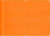 vidaXL Balkon-Sichtschutz Orange 75x1000 cm 100 % Polyester-Oxford 42002140 Bild 2