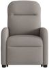 vidaXL Massagesessel mit Aufstehhilfe Taupe Stoff 3302989 Bild 5