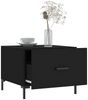 vidaXL Couchtisch Schwarz 50x50x40 cm Holzwerkstoff 829398 Bild 4