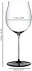 RIEDEL 4110/16 FATTO A MANO BLACK TIE Burgunder Grand Cru Weinglas Bild 2