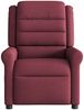 vidaXL Massagesessel Weinrot Stoff 4015649 Bild 3
