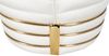 Hocker Doric 345 Elfenbein / Gold Bild 4