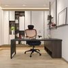 hjh OFFICE High End Bürostuhl VENUS BASE Stoff Orange/Schwarz Bild 2