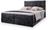 Masseno Boxbett GLOS 160x200 cm mit Bonell Matratze und Topper, Doppelbett, Polsterbett mit Kopfteil, Boxspringbett Bild 2