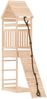 vidaXL Spielturm mit Kletterwand Massivholz Kiefer 3156898 Bild 2