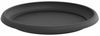 vidaXL Runde Blumenplatte 24 pcs Schwarz Ø 23,5 x 2,5 cm Kunststoff 42020325 Bild 5
