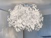 Deckenleuchte, Metall Chrom, Blumen, 70 cm Bild 5