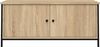 vidaXL TV-Schrank mit Türen Sonoma-Eiche 102x35x45 cm Holzwerkstoff 826291 Bild 5