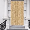 Flauschvorhang in Sondergröße - Türvorhang Breite: 100cm - Länge: 300cm, Beige Bild 2