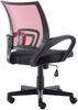 Bürostuhl PARIS - 88x56x54, Rot Kunstleder Kunststoff Gestell ergonomische Bürostühle Homeoffice Stuhl mit Rollen Bild 5