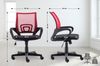 Bürostuhl PARIS - 88x56x54, Rot Kunstleder Kunststoff Gestell ergonomische Bürostühle Homeoffice Stuhl mit Rollen Bild 2