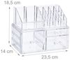 Relaxdays Make-Up Organizer mit 3 Schubladen Bild 5