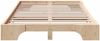 vidaXL Bettrahmen Natur 120 x 200 cm Massives Kiefernholz 872863 Bild 5