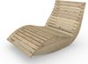 Gartenliege "Schaukel-Sannerl" (Zirbe) Breite 100cm Schaukelliege Relaxliege Bild 2