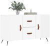 vidaXL Sideboard Hochglanz-Weiß 100x36x60 cm Holzwerkstoff 828142 Bild 3
