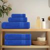vidaXL 8-tlg. Handtuch-Set FROGN Blau 360 g/m² 137063 Bild 3