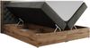 Boxspringbett mit Multipocket-Matratze und Zwei Bettkästen, Doppelbett mit Stauraum - ALBERO 3 - 120 x 200 cm - Dunkelgrau Velours - H3 Bild 5
