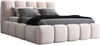 A&J MöbelLand 'Sonic' Polsterbett, Polyester, Beige, 160 x 200, mit Lattenrost, mit Bettkasten Bild 4