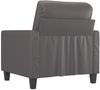 vidaXL Sessel Grau 60 cm Kunstleder 359129 Bild 5