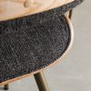 Polsterstuhl 51x53x78 schwarz JANINA #02 Bild 5