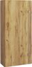 VCM Badmöbel Midischrank Badinos 916928 Honig-Eiche H. 75 x B. 33 x T. 22 cm Bild 2