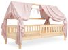 Ehrenkind Betthimmel Deko Hausbett, Kinderzimmer-Deko-Set (Kinderzimmer Deko), Betthimmel & Wimpelkette für magische Momente, hochwertige Materialien Bild 2