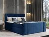 Boxspringbett Harlon, Blau, 140x200 cm Bild 2