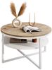 Lookway Couchtisch CIRI-X LOFT mit Ablage (1 Tisch), Durchmesser: ⌀ 70 cm Bild 4
