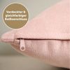 Blumtal Kissenbezug Chenille - Kuscheliges Zierkissen, (2 Stück), mit verstecktem Reißverschluss im praktischen Set Bild 2