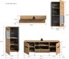 Anbauwand Casper / Caserta, Holzwerkstoff, Holzfarben, 253 x 196 x 40 cm Bild 4