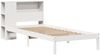 vidaXL Massivholzbett mit Regal ohne Matratze Weiß 75x190 cm Kiefer 3321560 Bild 3