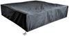 Schutzhülle 240x240x52 Schwarz Gartenmöbel Rattan Abdeckung Plane Haube Wetter Bild 2