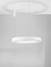 Nova Luce 9345641 MORBIDO LED Pendelleuchte 80cm 2700-4000K Weiss dimmbar Bild 3