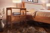 Massivholzbett Schlafzimmerbett SAGA Nr. 3 Buche massiv 90x200 cm Bild 3